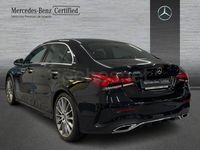 Usado Mercedes A200 163 CV (119 kW) 2022 Negro Berlina