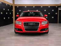 Usado Audi A3 Attraction 105 CV (77 kW) 2010 Rojo Utilitario