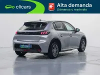 Usado Peugeot e-208 Allure 100 kW (136 CV) 2021 Gris Utilitario