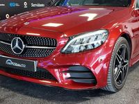 Usado Mercedes C200 184 CV (135 kW) 2018 Rojo Descapotable