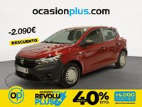 Usado Dacia Sandero Acces 67 CV (49 kW) 2022 Rojo Berlina