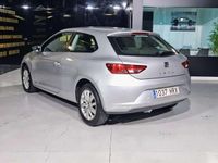 Usado Seat Leon SC Reference 90 CV (66 kW) 2014 Gris Utilitario