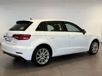 Usado Audi A3 Sportback Design 116 CV (85 kW) 2019 Blanco Utilitario