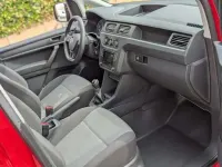Usado VW Caddy Business 110 CV (80 kW) 2020 Rojo Monovolumen