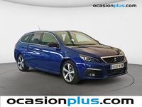 Usado Peugeot 308 GT-line 130 CV (95 kW) 2019 Azul Familiar