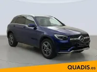 Usado Mercedes GLC300e 320 CV (235 kW) 2021 Azul SUV