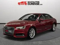 Usado Audi A4 S-Line 190 CV (139 kW) 2019 Granate Berlina