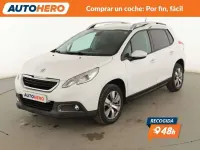 Usado Peugeot 2008 Active 92 CV (67 kW) 2014 Blanco SUV