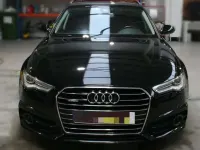 Usado Audi A6 S-Line 272 CV (200 kW) 2016 Negro Familiar