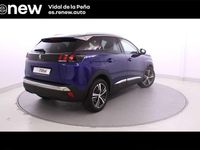 Usado Peugeot 3008 Allure 131 CV (96 kW) 2020 Azul SUV