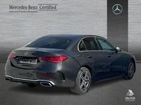 Usado Mercedes C300e AMG line 313 CV (230 kW) 2024 Gris Berlina