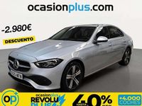 Usado Mercedes C220 200 CV (147 kW) 2022 Plateado Berlina