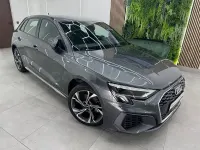 Usado Audi A3 S-Line 204 CV (150 kW) 2023 Gris / plata Berlina