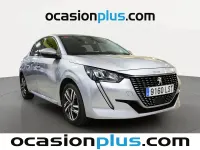 Usado Peugeot 208 Allure 102 CV (75 kW) 2021 Gris plata Utilitario
