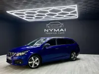 Usado Peugeot 308 Allure 131 CV (96 kW) 2018 Azul Utilitario
