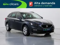 Usado Seat Leon ST Style 110 CV (80 kW) 2022 Gris Familiar