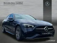 Usado Mercedes C220 200 CV (147 kW) 2023 Azul Berlina