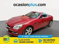 Usado Mercedes SLK200 184 CV (135 kW) 2011 Rojo Descapotable