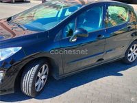 Usado Peugeot 308 Active 115 CV (84 kW) 2013 Negro Berlina