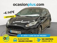 Usado Ford Fiesta ST-Line 101 CV (74 kW) 2017 Negro Utilitario