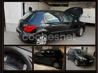Usado Peugeot 307 110 CV (80 kW) 2007 Negro Berlina