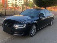 Usado Audi A8 258 CV (189 kW) 2014 Negro Berlina