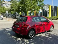 Usado Toyota Auris Active 126 CV (92 kW) 2010 Rojo Utilitario