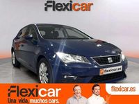 Usado Seat Leon ST Reference 116 CV (85 kW) 2018 Azul Familiar
