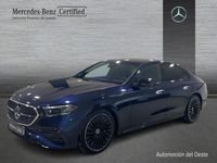 Usado Mercedes E220 AMG line 197 CV (144 kW) 2024 Azul Berlina