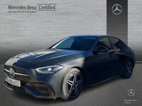 Usado Mercedes C200 AMG line 163 CV (119 kW) 2024 Gris grafito