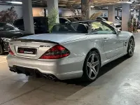 Usado Mercedes SL63 AMG AMG 525 CV (386 kW) 2008 Gris / plata Descapotable