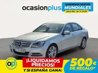 Usado Mercedes C180 Avantgarde 156 CV (114 kW) 2011 Gris Berlina