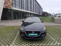 Usado Mazda 3 105 CV (77 kW) 2017 Negro Utilitario