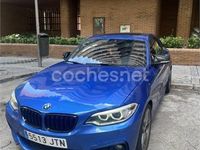 Usado BMW 220 Shadowline 184 CV (135 kW) 2016 Azul Coupe