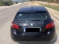 Usado Peugeot 308 Allure 120 CV (88 kW) 2015 Negro Berlina