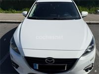 Usado Mazda 3 Luxury 150 CV (110 kW) 2015 Blanco Berlina