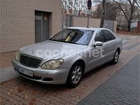 Usado Mercedes S400 250 CV (183 kW) 2004 Gris / plata Berlina