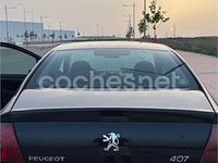 Usado Peugeot 407 136 CV (100 kW) 2004 Negro Berlina