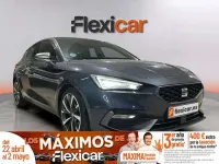 Usado Seat Leon FR 150 CV (110 kW) 2022 Gris Berlina
