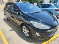 Usado Peugeot 308 SW Premium 150 CV (110 kW) 2009 Negro Familiar
