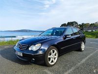 Usado Mercedes C220 Sport Edition 150 CV (110 kW) 2007 Azul Familiar