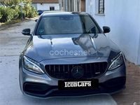 Usado Mercedes C63S AMG 510 CV (375 kW) 2017 Gris / plata Berlina