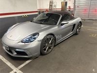 Usado Porsche 718 Boxster 300 CV (220 kW) 2017 Gris / plata Descapotable