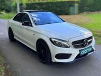 Usado Mercedes C43 AMG AMG 367 CV (269 kW) 2017 Blanco Berlina