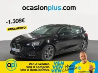 Usado Ford Focus ST-Line 125 CV (91 kW) 2019 Negro