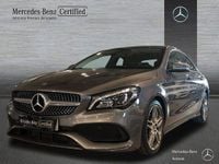 Usado Mercedes CLA200 AMG line 136 CV (100 kW) 2018 Gris montaña