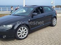 Usado Audi A3 Ambition 250 CV (183 kW) 2004 Negro Utilitario