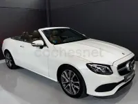 Usado Mercedes E350 299 CV (219 kW) 2019 Blanco Descapotable
