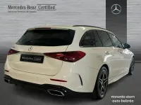 Usado Mercedes C220 AMG line 200 CV (147 kW) 2022 Blanco Familiar