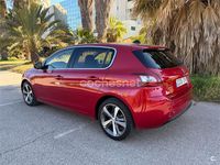 Usado Peugeot 308 Allure 130 CV (95 kW) 2016 Granate Berlina